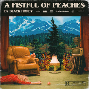 Une poignée de pêches : LP vinyle pêche en édition limitée 