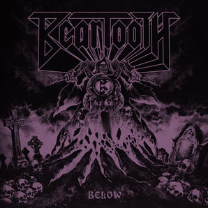 Below: Limited Orange & Purple Splatter Vinyl LP