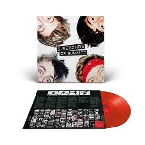 5 Seconds Of Summer (10e anniversaire) : LP vinyle rouge