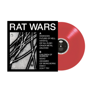 RAT WARS: Limited Red Vinyl LP