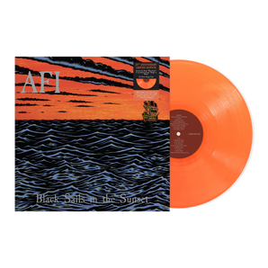 Black Sails In The Sunset (25e anniversaire) : vinyle LP orange fluo limité
