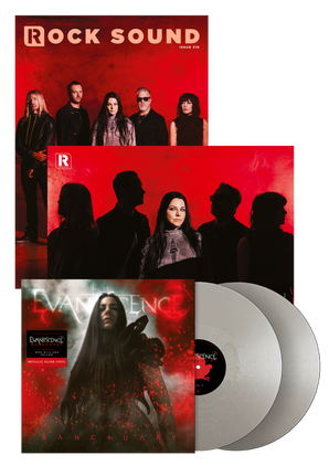 Issue #319 (Evanescence): Magazine + 'Sanctuary' Silver Vinyl 2LP