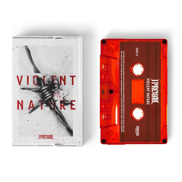 I Prevail - Violent Nature: Limited Red Tint Cassette – Rock Sound