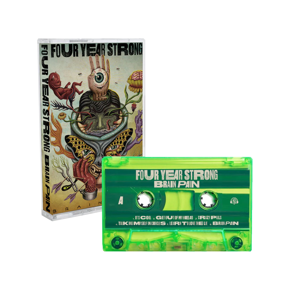 Brain Pain: Limited Fluorescent Green Cassette