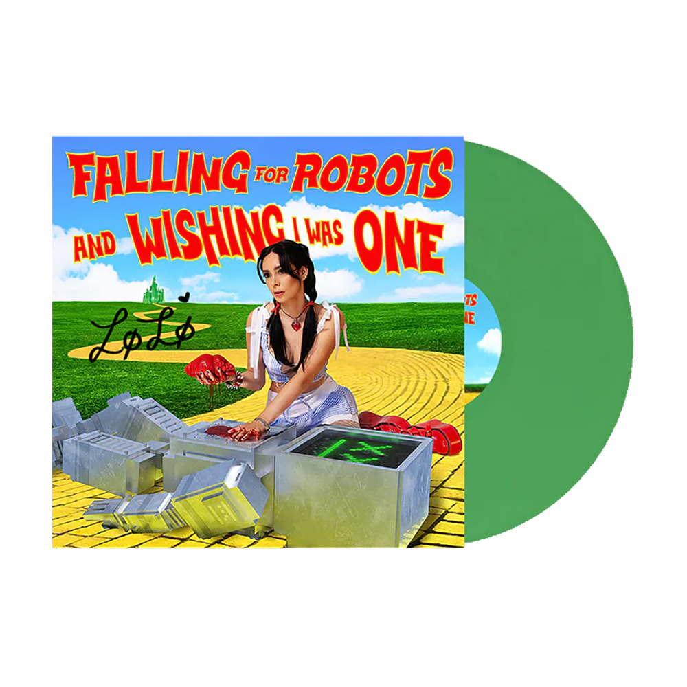 falling for robots and wishing i was one: Limited 'Emerald City' Green Vinyl LP