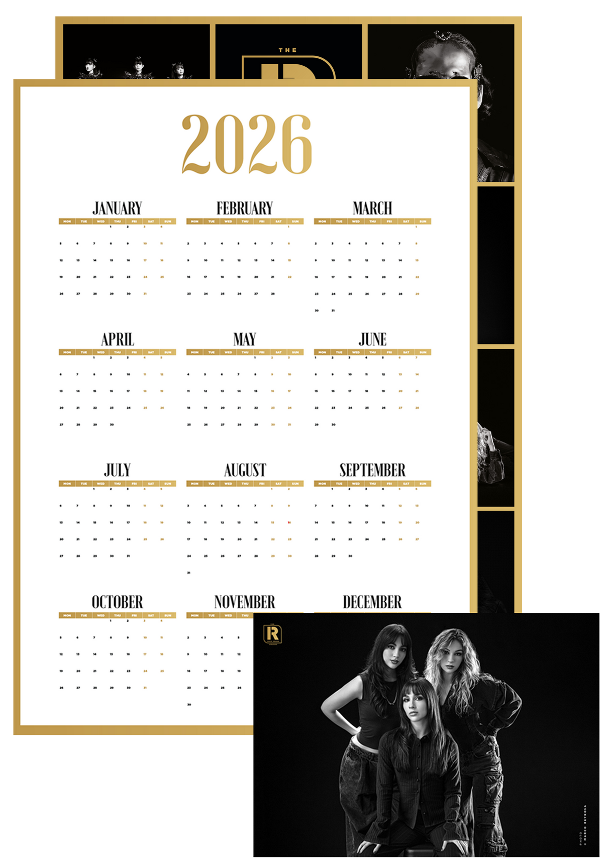 Issue #317 (Awards 2025 - The Warning): Mag (Group Cover) + Calendar ...