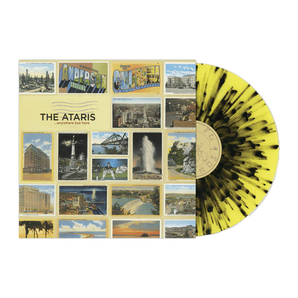 ...N'importe où mais ici : vinyle LP jaune avec éclaboussures noires en édition limitée