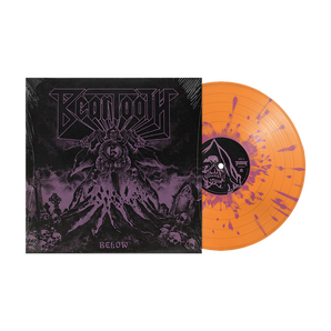 Below: Limited Orange & Purple Splatter Vinyl LP