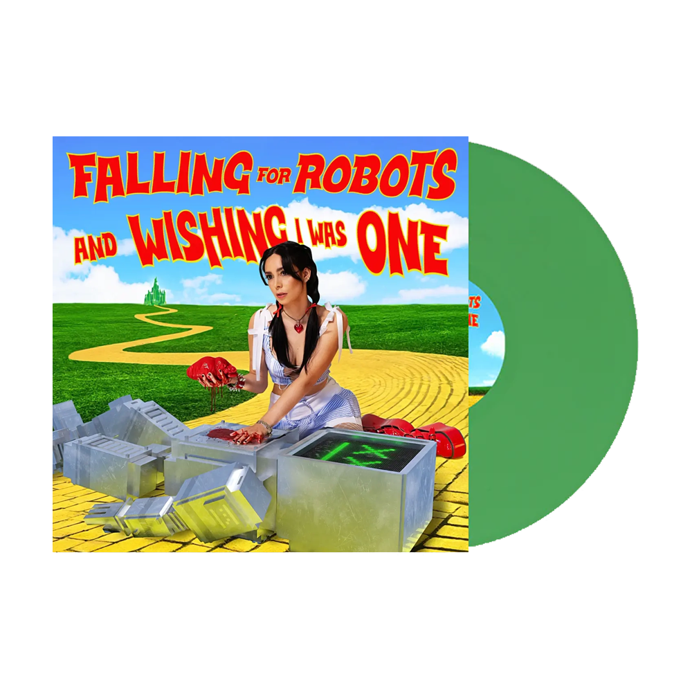 falling for robots and wishing i was one: Limited 'Emerald City' Green Vinyl LP