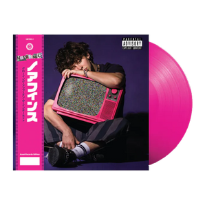 GROWING UP ON the INTERNET: Limited Neon Pink Vinyl LP