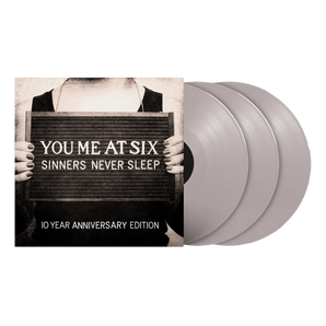 Sinners Never Sleep: Limited Silver Vinyl 3LP