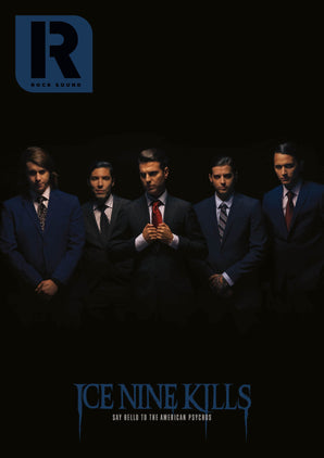 Welcome Ice Nine Kills back to the cover of Rock Sound to tell the story of their spectacular new record 'The Silver Scream 2: Welcome To Horrorwood'. With stunning new photoshoot, this is your chance to dive deep into the new era alongside Spencer Charnas