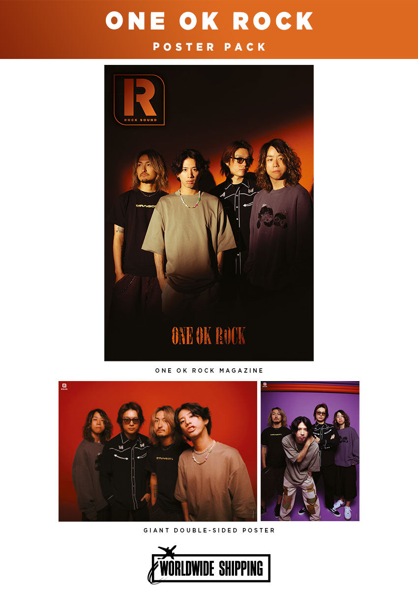 ONE OK ROCK Poster Pack - Rock Sound Issue 296
